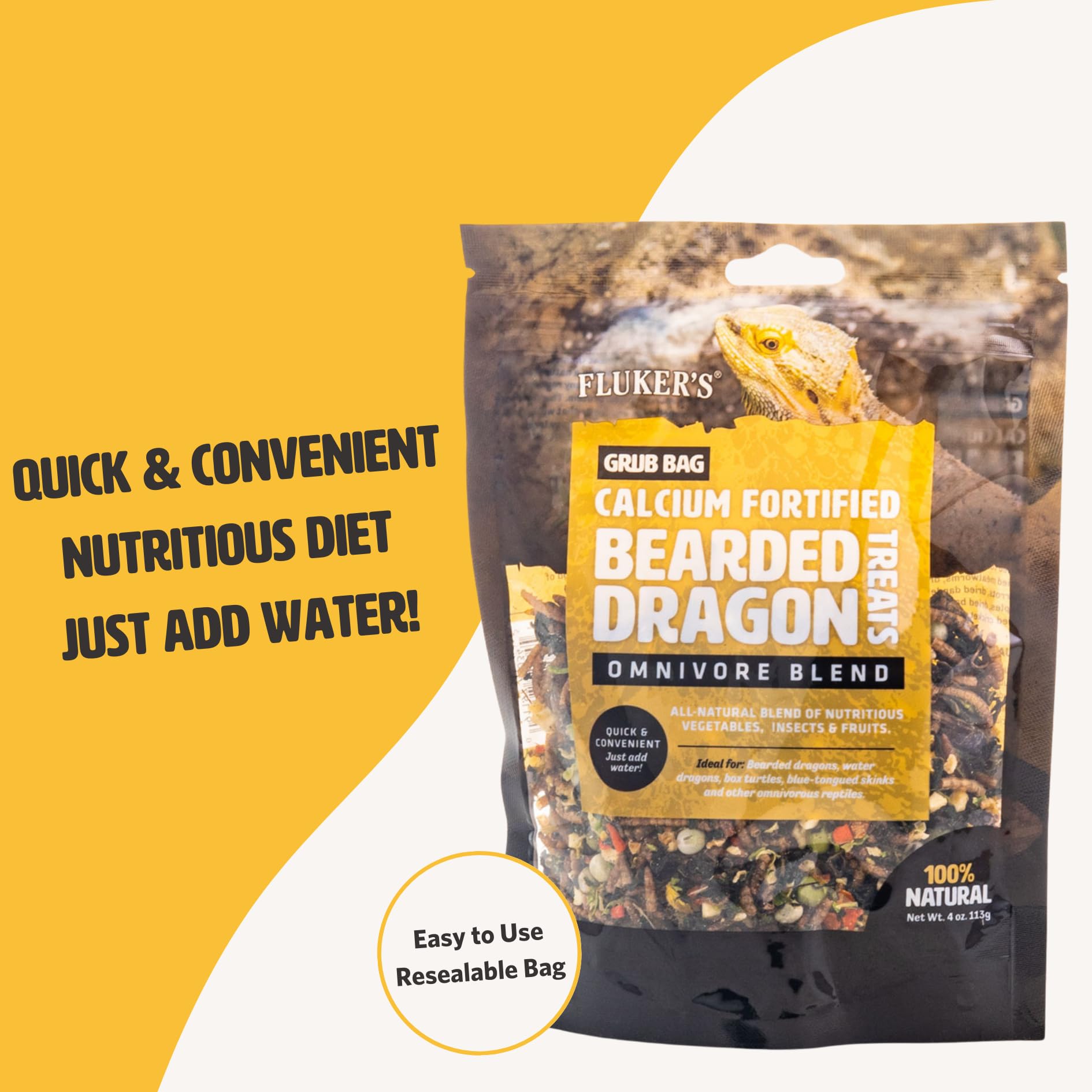 Fluker's Grub Bag - conseils nutritionnels pratiques pour l'alimentation quotidienne.