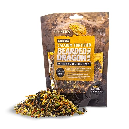 Fluker's Grub Bag - ingrédients insectes fruits légumes pour une alimentation variée.