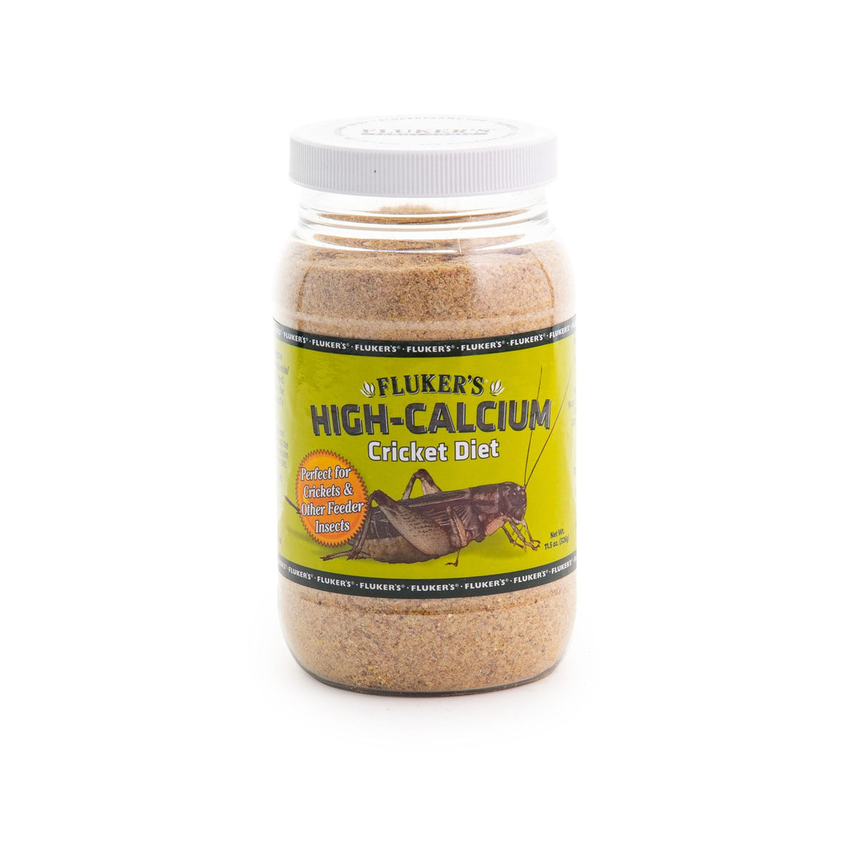 Fluker's High Calcium Diet pour grillons, emballage visible et pratique.