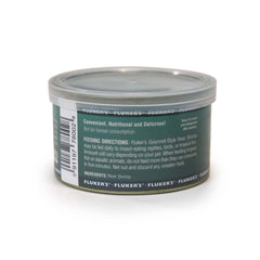 Fluker's nourriture Gourmet prête à servir – texture délicate pour différents palais.