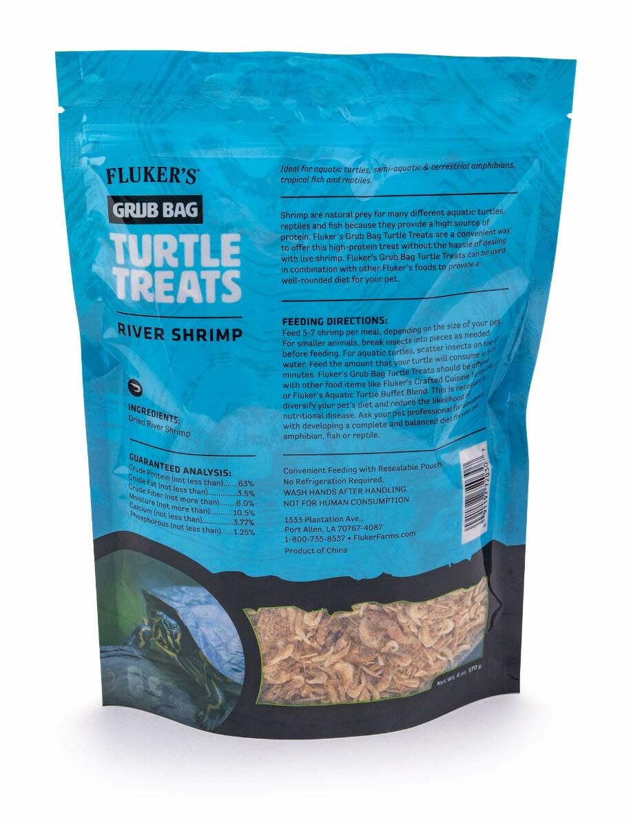 Fluker's Grub Bag – granules-pour-tortues-eau-douce, texture croquante et appétence naturelle.