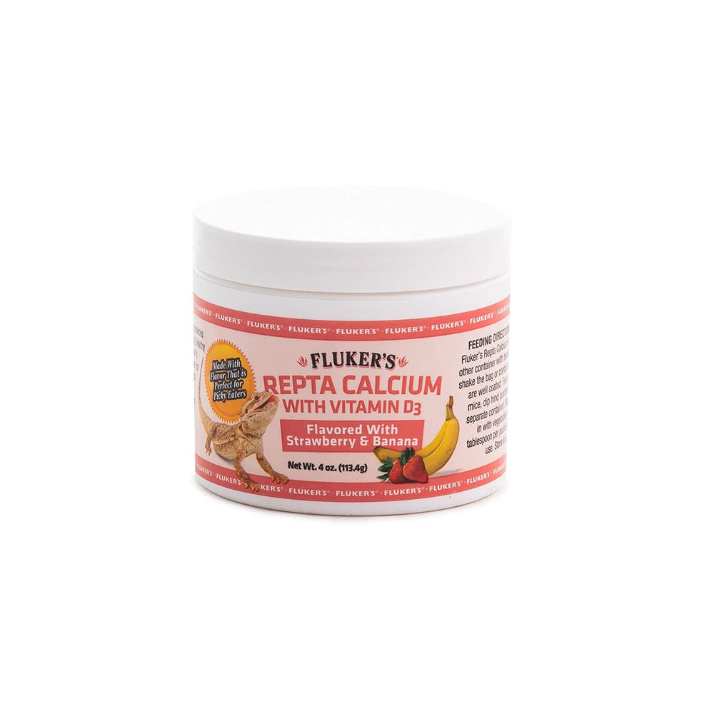 Fluker's Repta Calcium en flacon 4 oz soutient l'apport en calcium.
