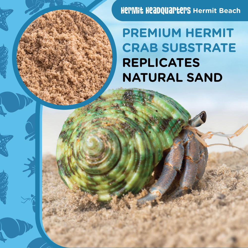 Fluker's Substrat naturel: sable ressemblant avec sel marin et calcium.