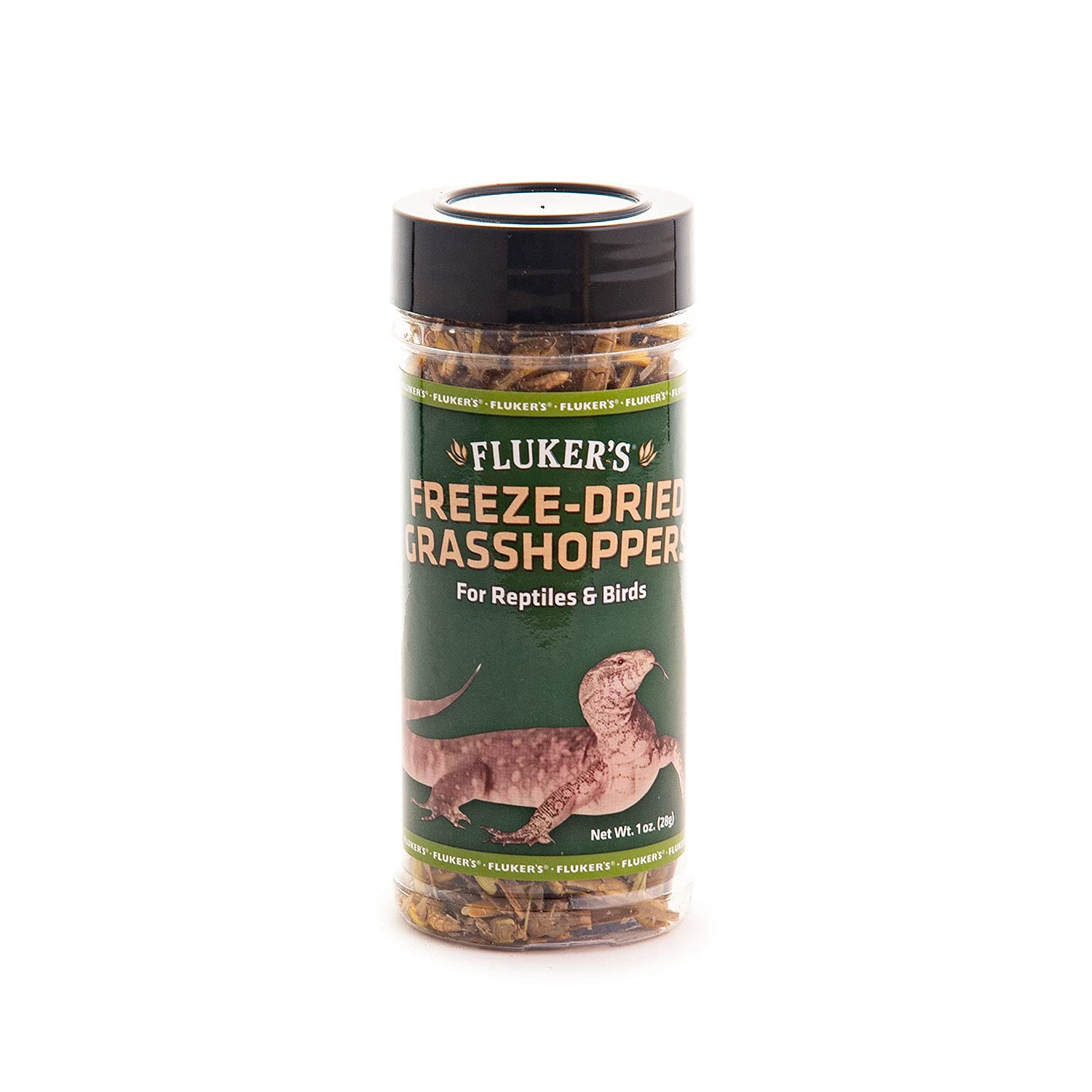 Fluker's sautérilles lyophilisées dans emballage fermé préservant la fraîcheur.