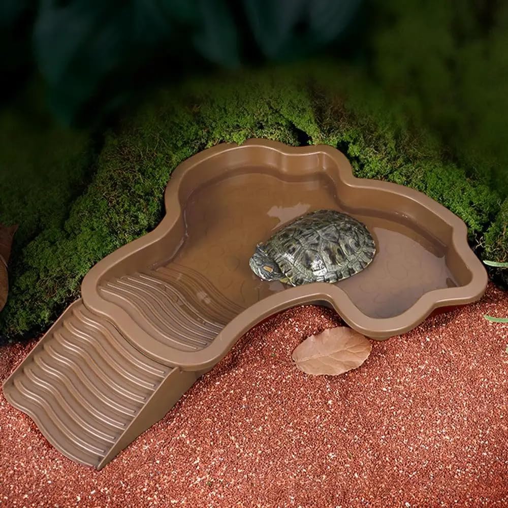 Flushbay utilisation polyvalente reptile, bol d'eau, nourriture ou bain pour divers reptiles