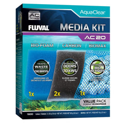 Fluval AC30 – Bio-Foam: filtration mécanique efficace des particules et débris.