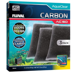 Fluval AC50 Insert 3-pack, ensemble prêt à l’emploi pour une filtration fluide.