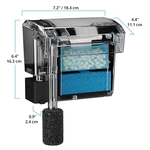 Média inclus dans le Fluval AC50 prêt à l’emploi pour une filtration efficace.