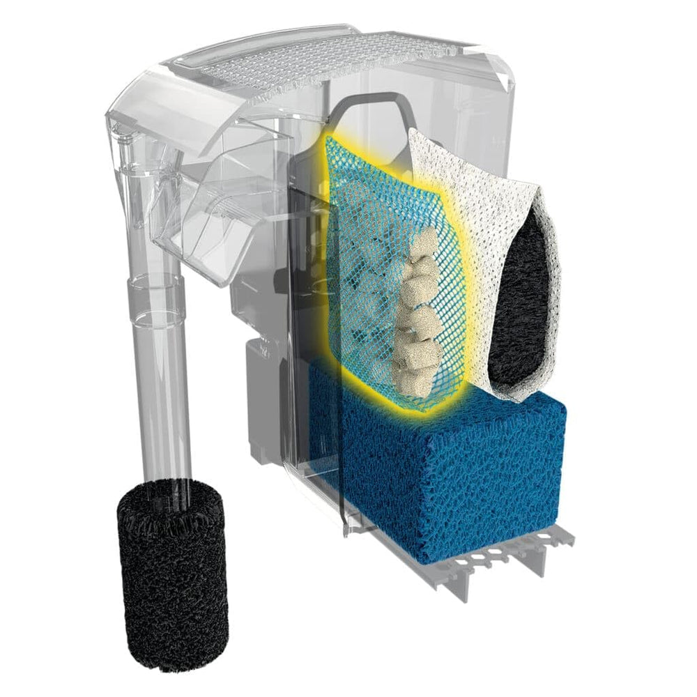 Fluval BIOMAX – filtration biologique efficace pour eau claire.