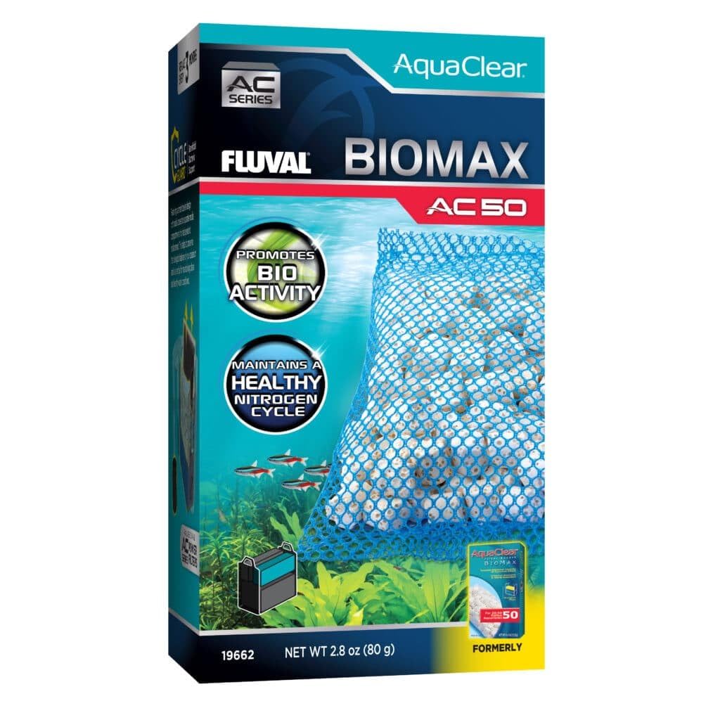 Fluval BIOMAX: noeuds de filtration biologique favorisant une filtration efficace dans les aquariums.