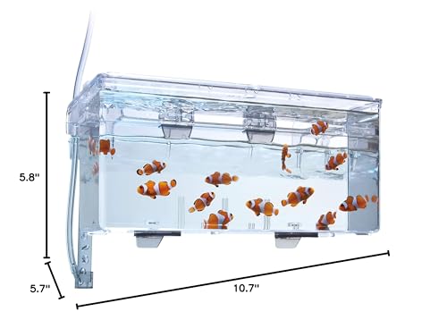 Fluval boîte séparatrice grand format offrant un espace temporaire et sûr pour le biotope.