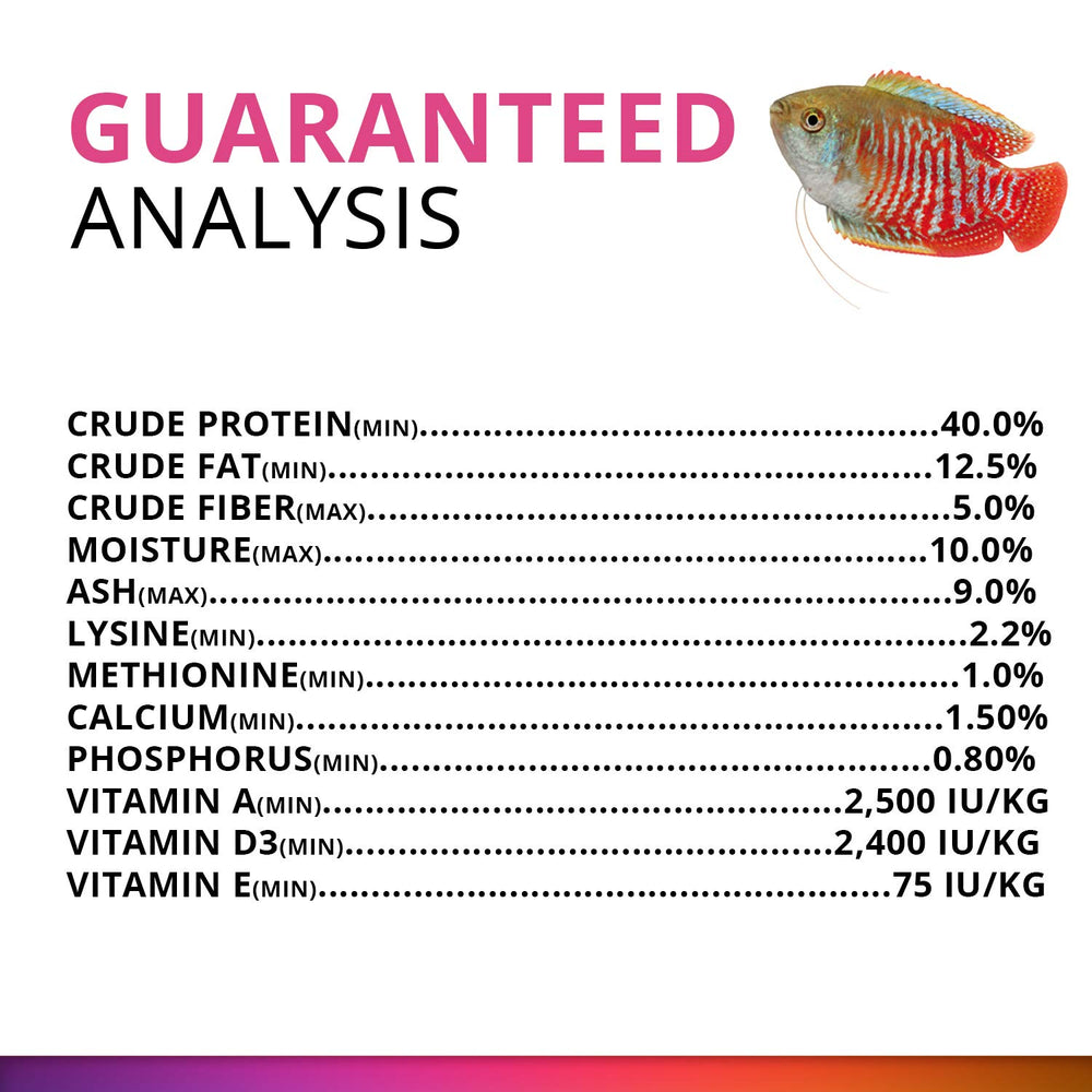 Fluval Bug Bites fabriqué en petits lots, fraîcheur et qualité garanties.