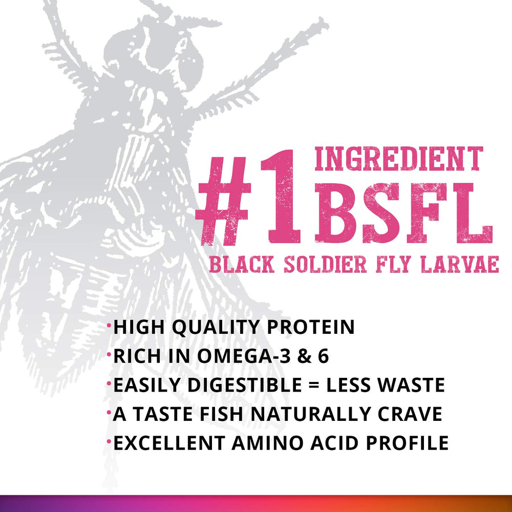 Fluval Bug Bites: vitamine-minéraux inclus pour un régime quotidien équilibré des poissons tropicaux.