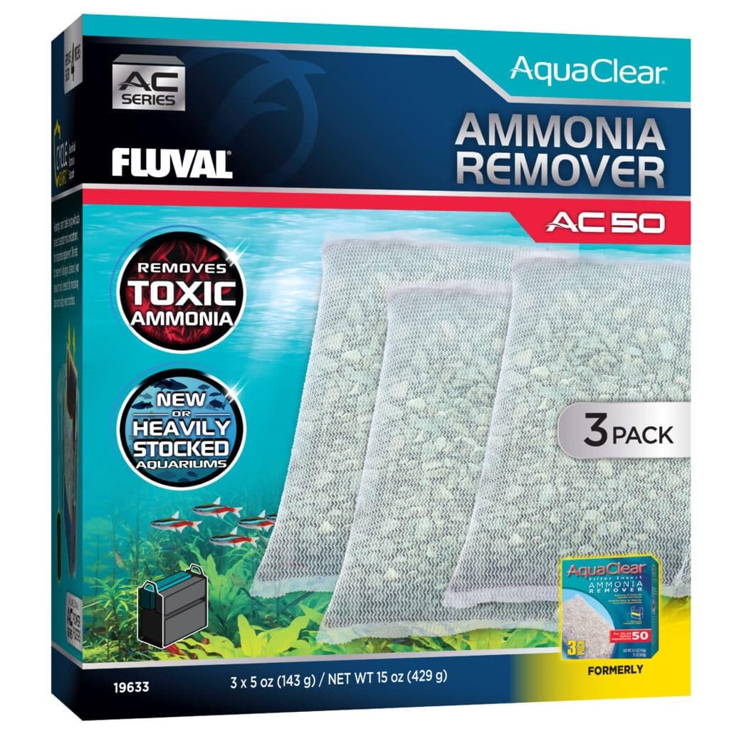 Fluval éliminateur d’ammoniaque en bouteille, prêt à l’emploi pour réduire l’ammoniaque.