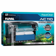 Fluval kit entretien media AC110 : solution tout-en-un pour aquariums eau douce et salée.