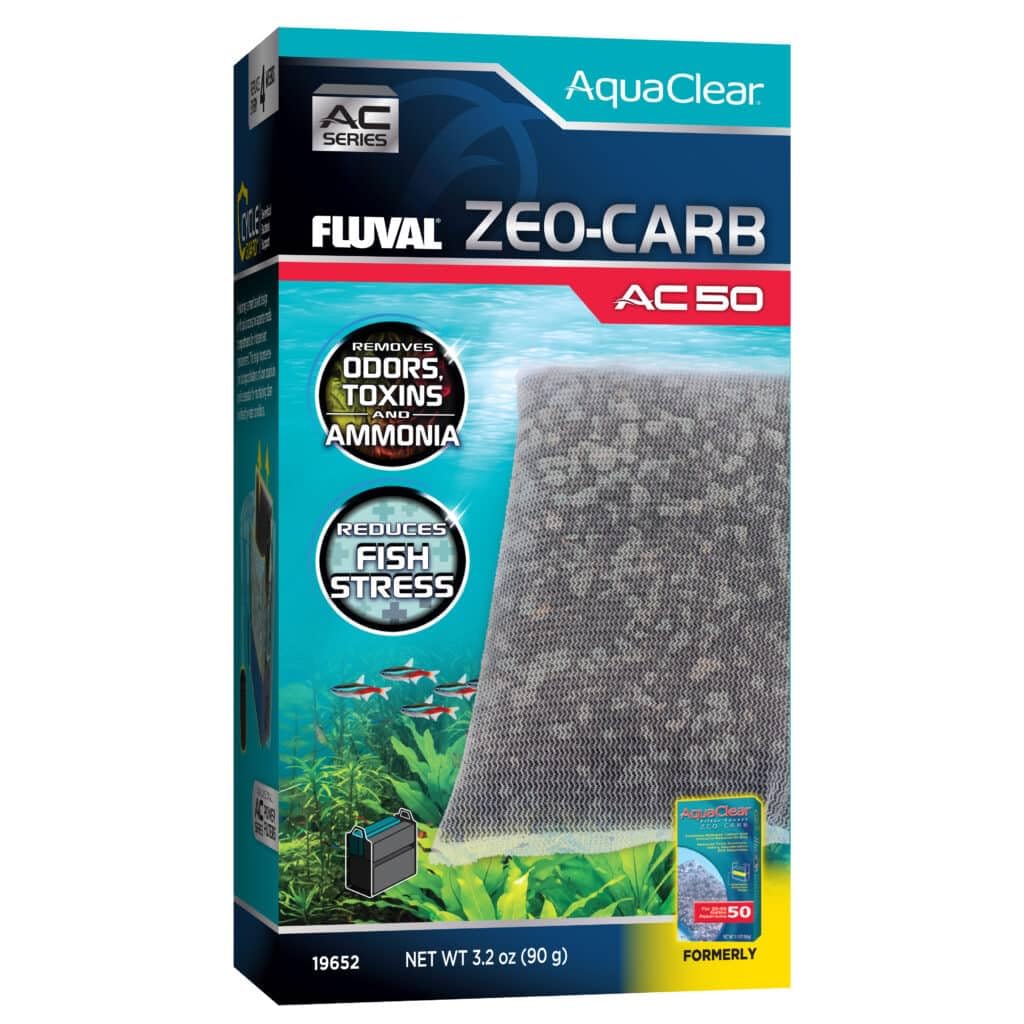 Fluval Zeo, média de filtration en bouteille, pour eau plus claire.