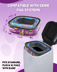 Flydew Sacs Cat Genie XL Plus – autonomie prolongée pour plusieurs chats.