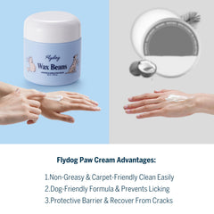 Flydog Crème hydratation profonde patte, répare et adoucit la peau.