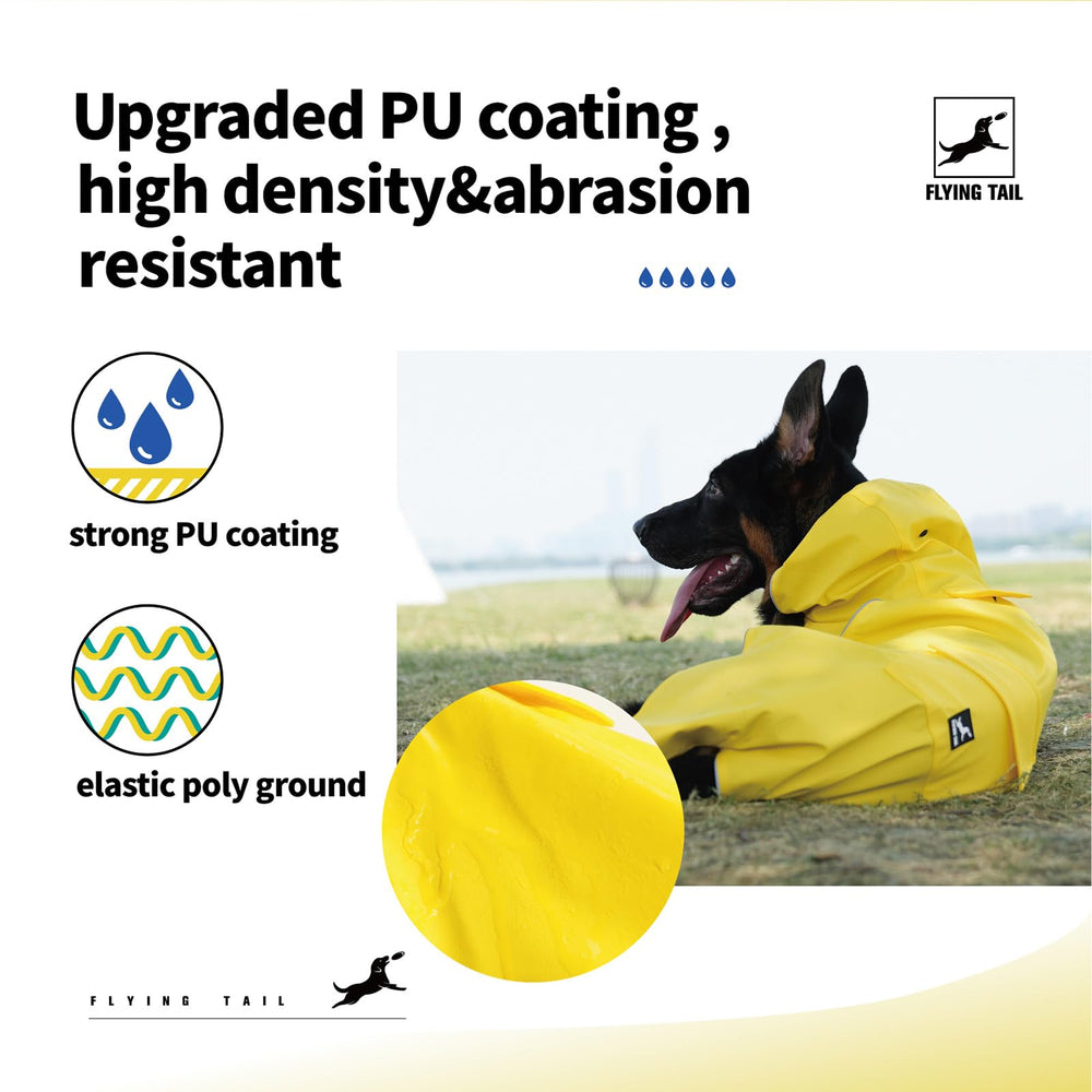 Manteau Flying Tail pour chien en multiple tailles 2XS à 5XL pour tous les chiens.