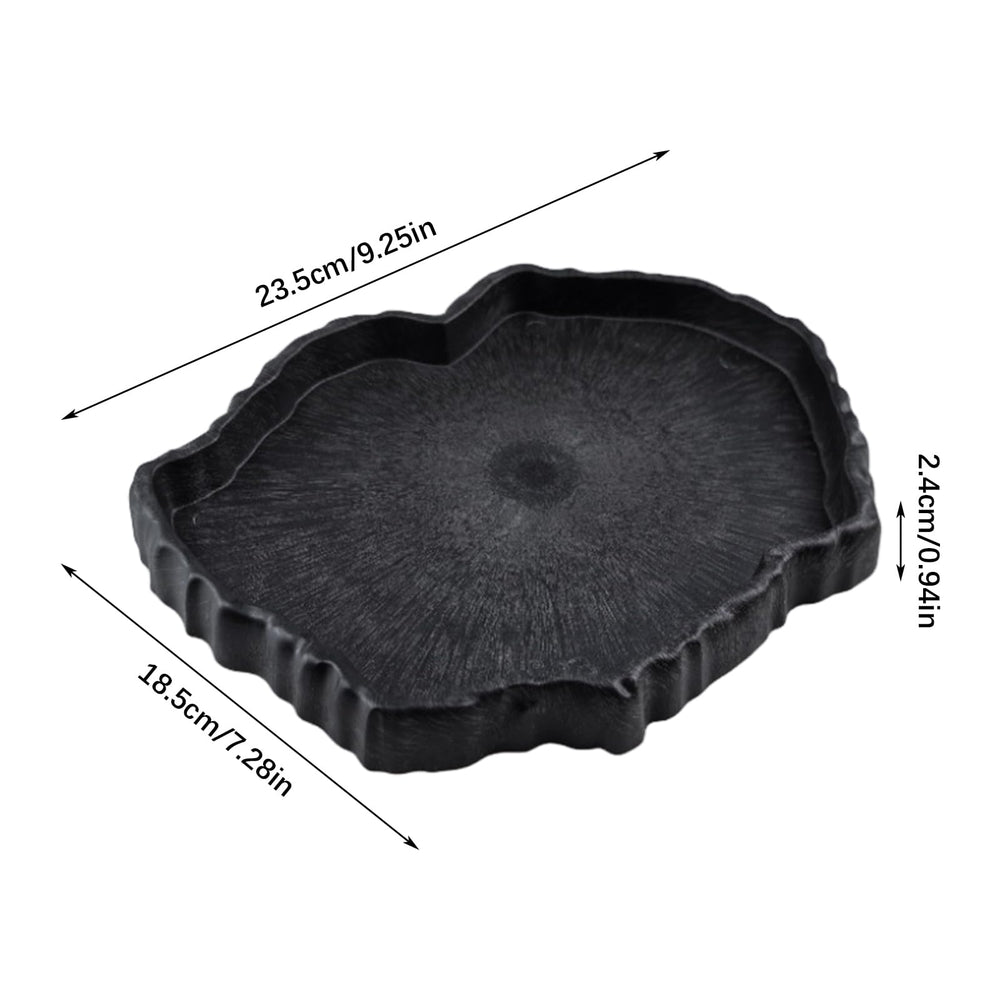 Flylin assiette alimentation reptile base épaisse pour repas sûr.
