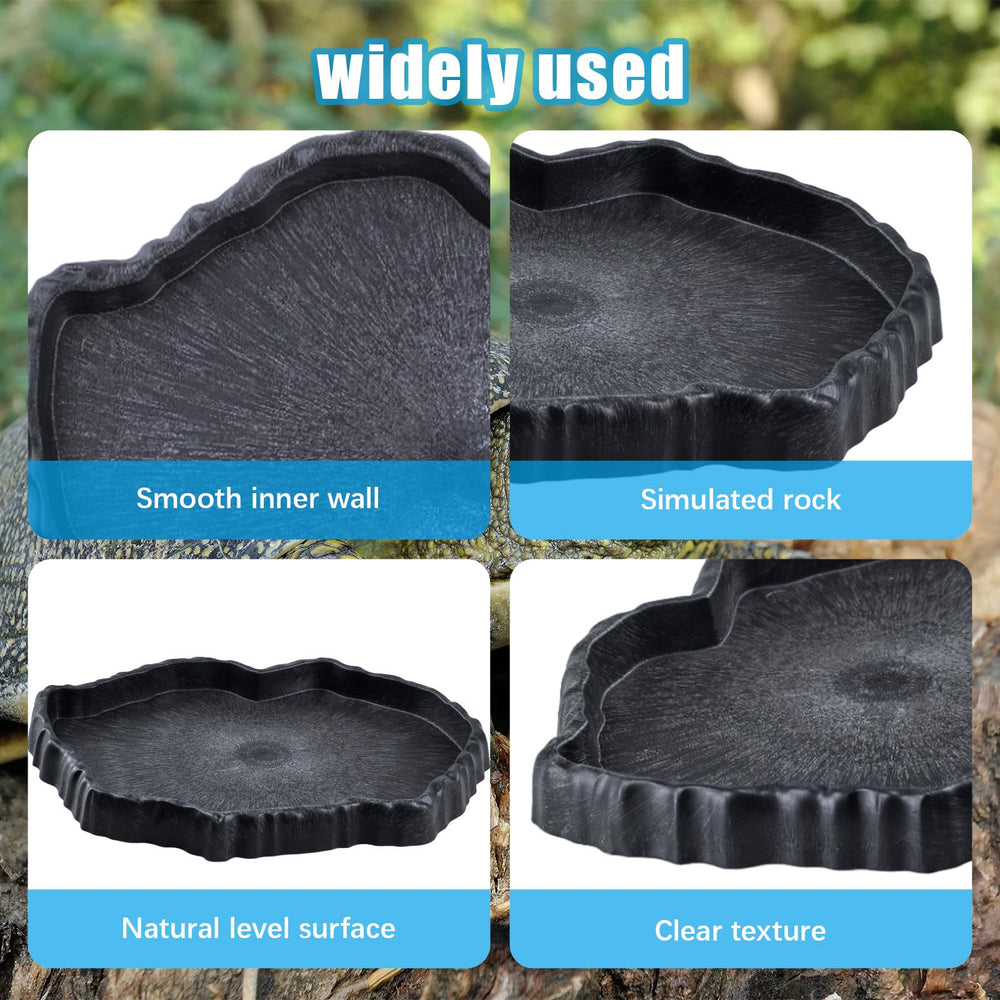 Flylin assiette reptile accessoire terrarium pratique et durable.