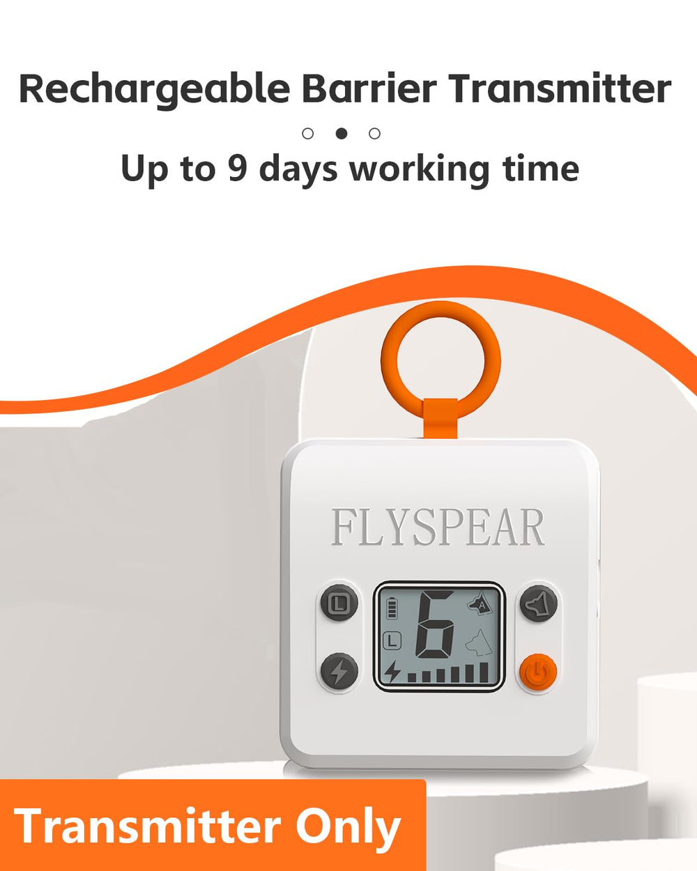 Barriere FLYSPEAR pour animaux: avertissements sonores et correction douce.