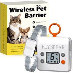 Barrière FLYSPEAR pour chat intérieur, rechargeable, protection des zones.