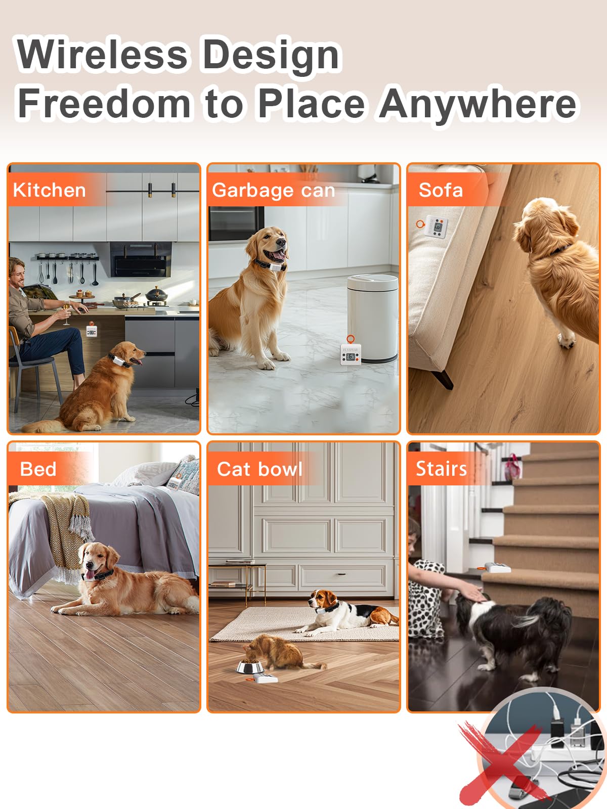 Système polyvalent pour plusieurs zones et animaux.