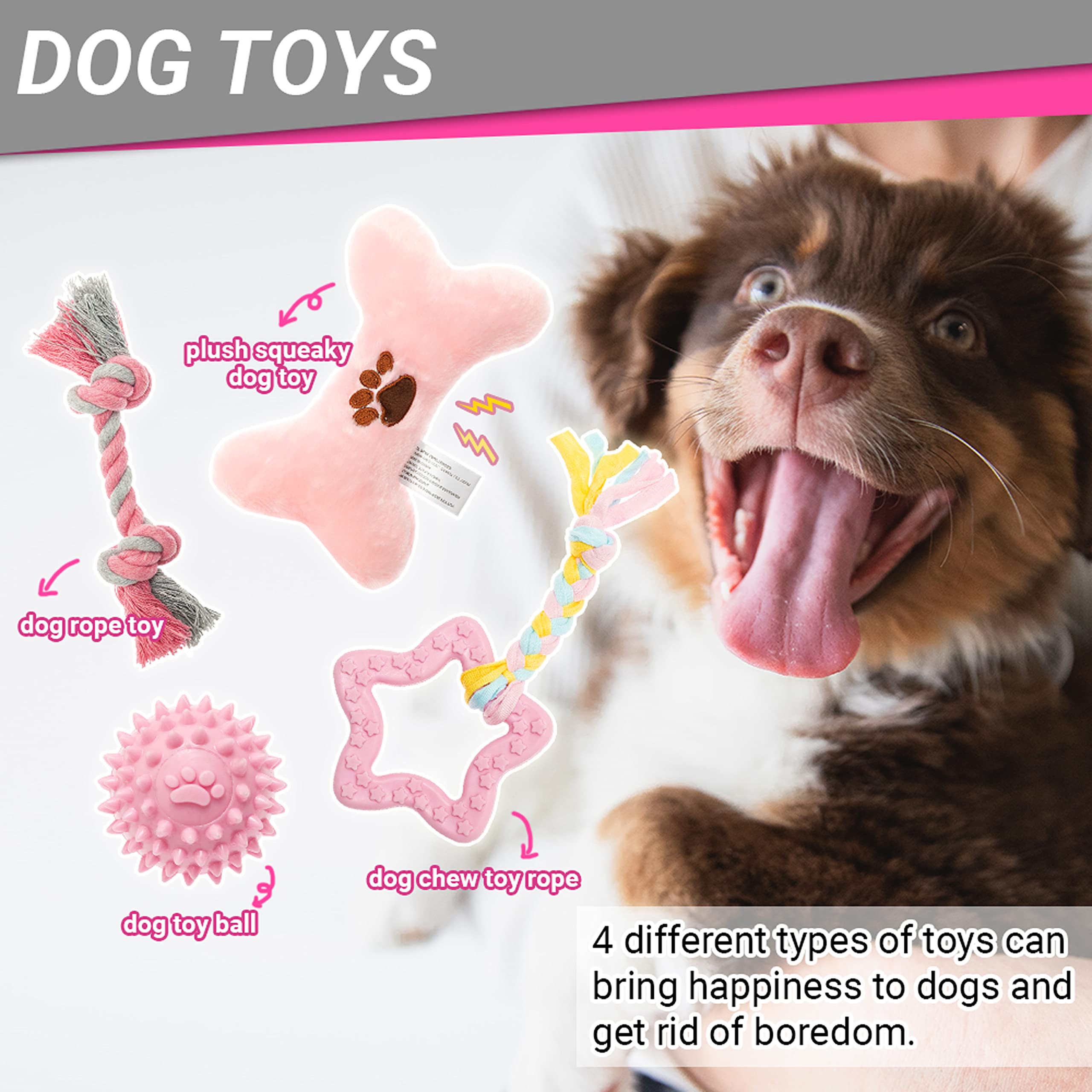 FlyStar gant soin poil chiot : facilite le toilettage et renforce le lien.