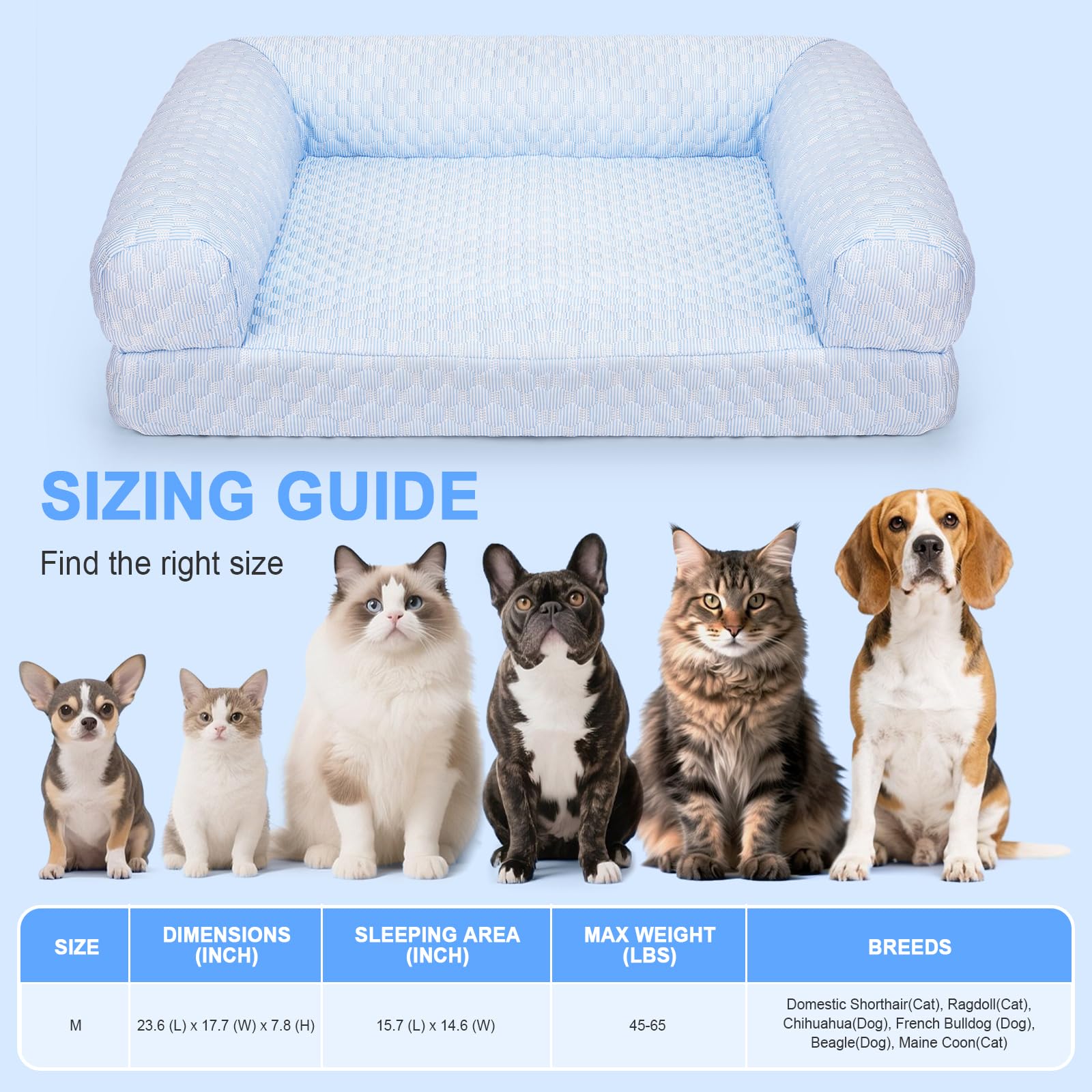 Foamio Housse Lavable en machine, nettoyage rapide et pratique.