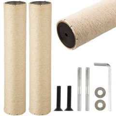 FOBSME poteau remplacement arbre chat sisal 45 cm protège vos meubles durablement