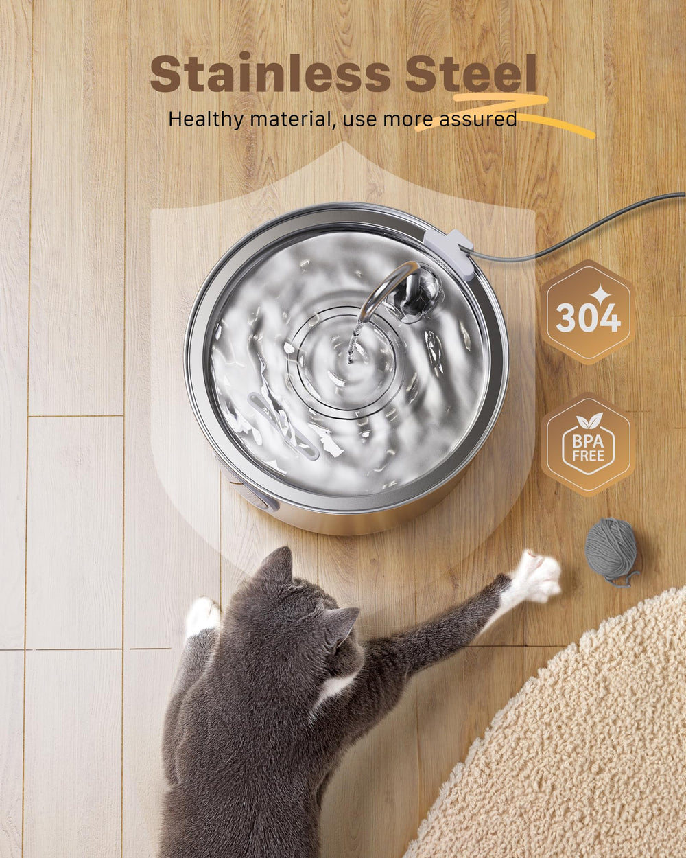 FOFNON filtration-multi-couches: eau plus propre grâce à plusieurs filtres.