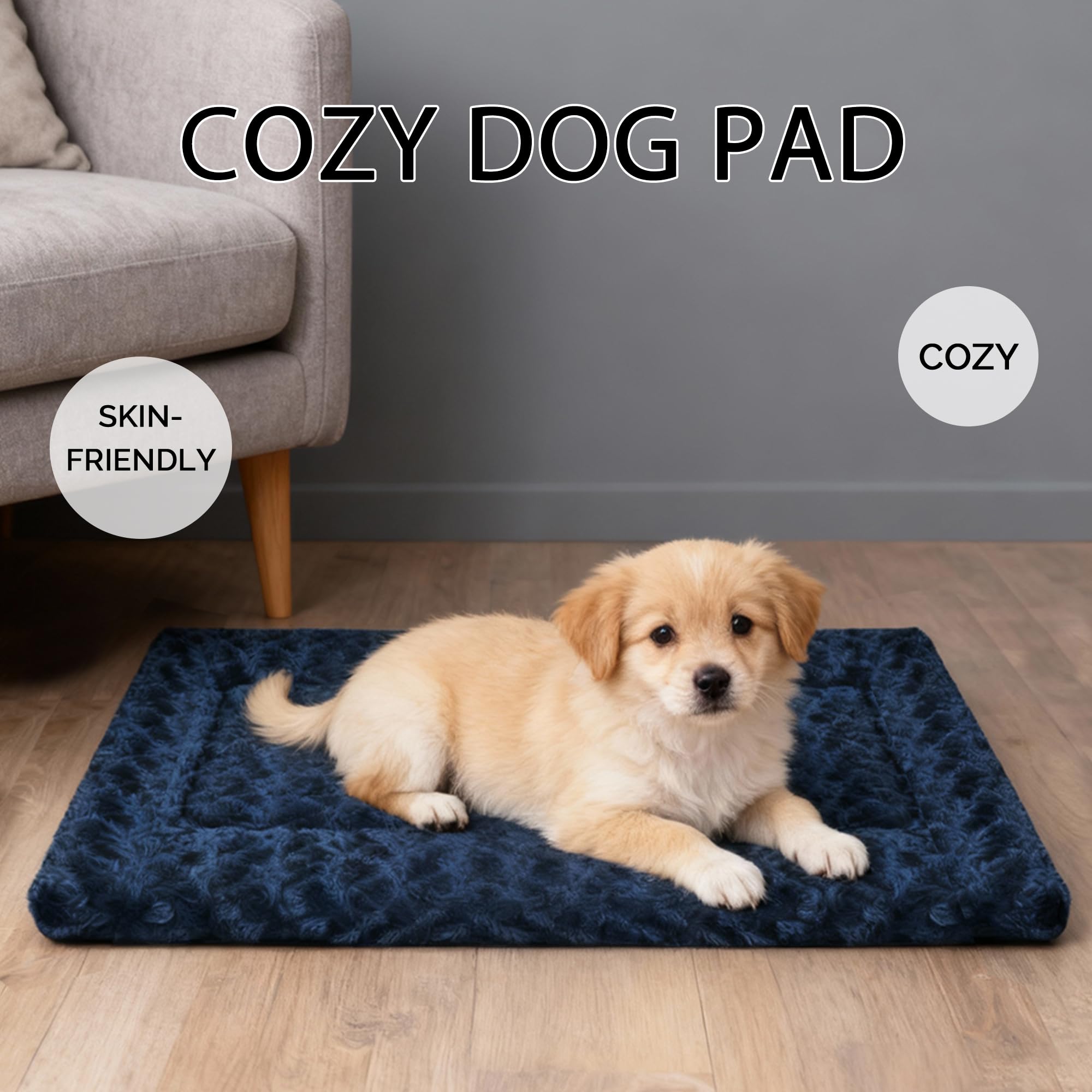 Fogkiss Tapis-chien cote chaud-froid, idéal été et hiver.