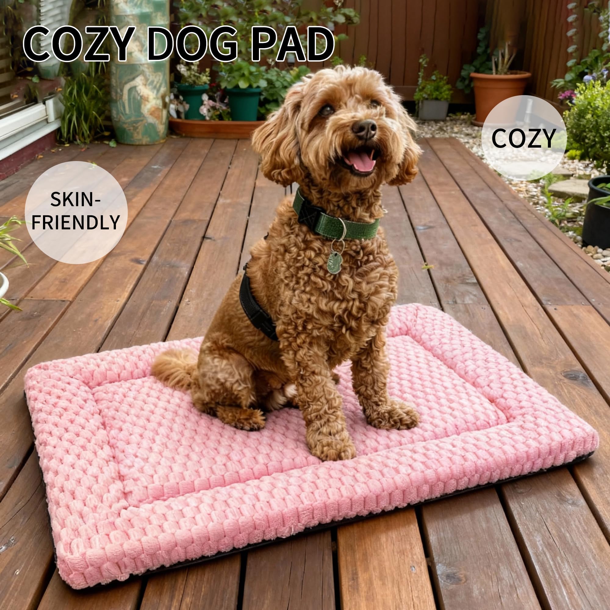 Fogkiss Tapis Chien Cote Chaud Réversible : chaleur réconfortante en hiver.