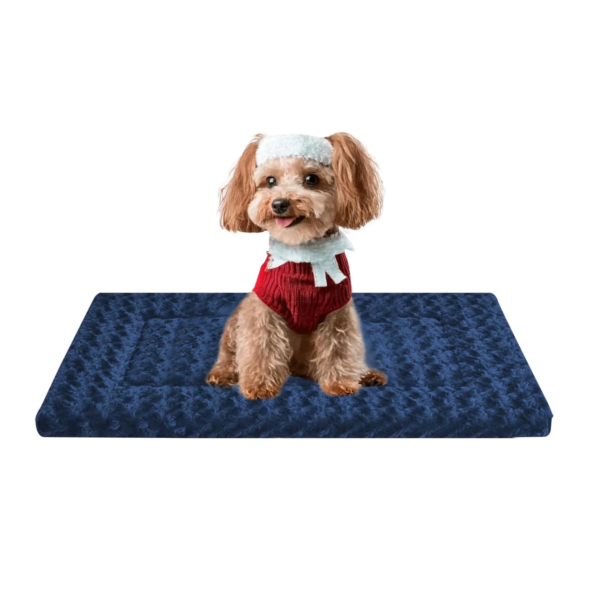 Fogkiss Tapis-chien crate réversible, confort durable pour toute l'année.