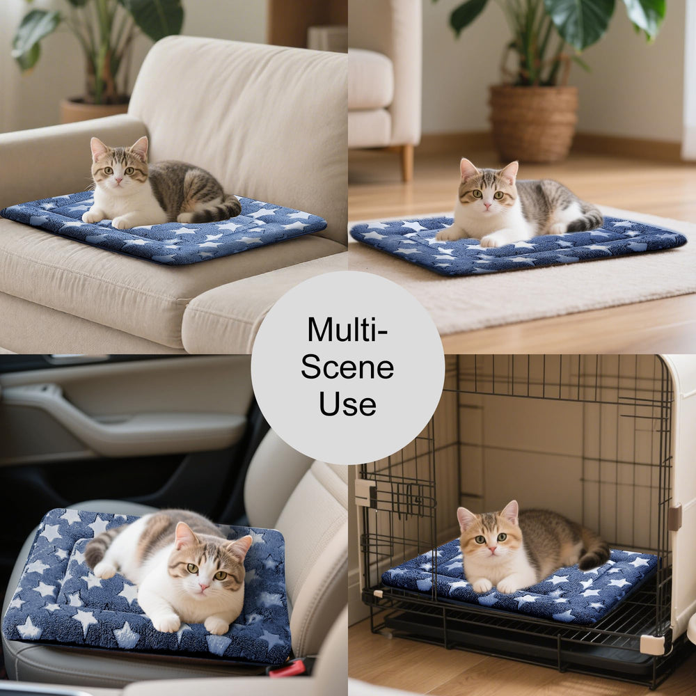 Fogkiss tapis pour caisse chien chat, usage domestique comme lit confortable.