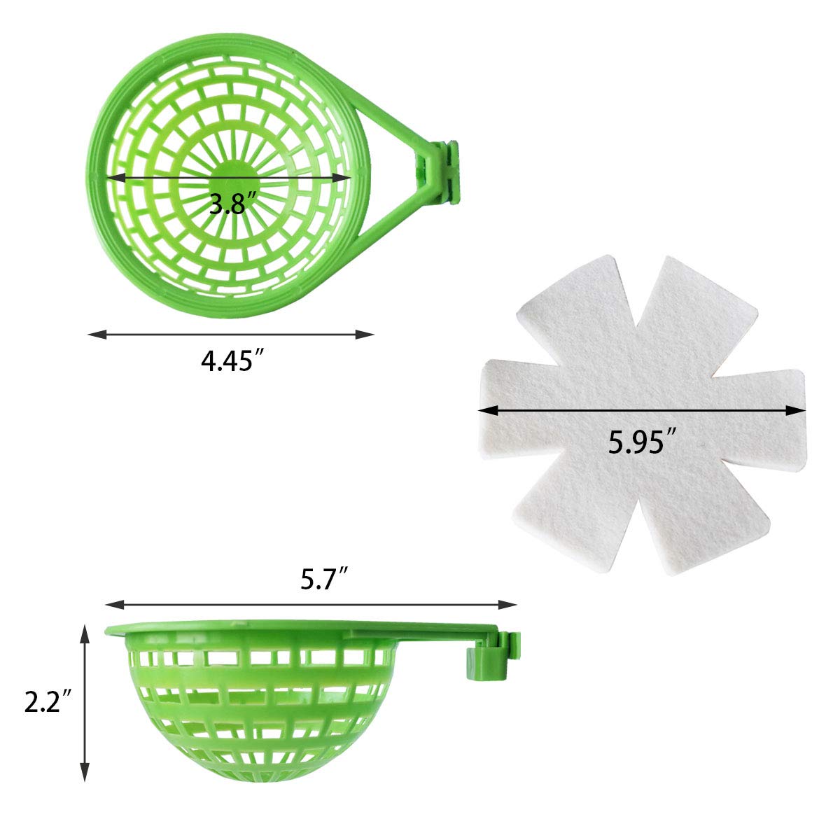 Nid en plastique FOIBURELY – détail de la structure durable.