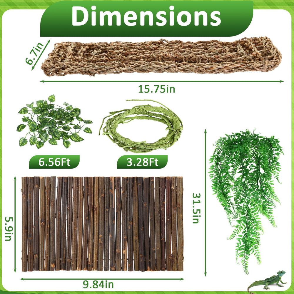 Foilswirl vigne jungle artificielle: décor réaliste qui encourage l activité et l exploration