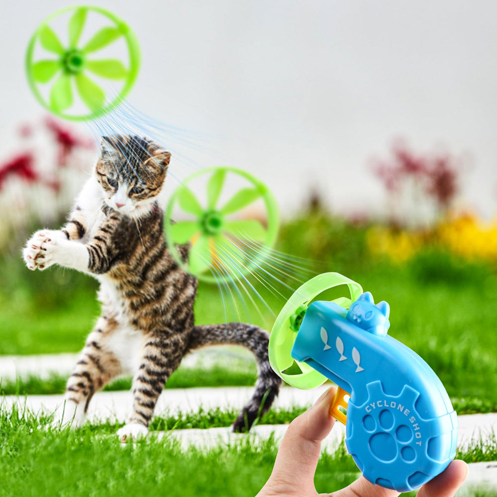 FOIMAS-jouet-chat-interieur-exterieur, divertissement polyvalent pour chats et chatons.