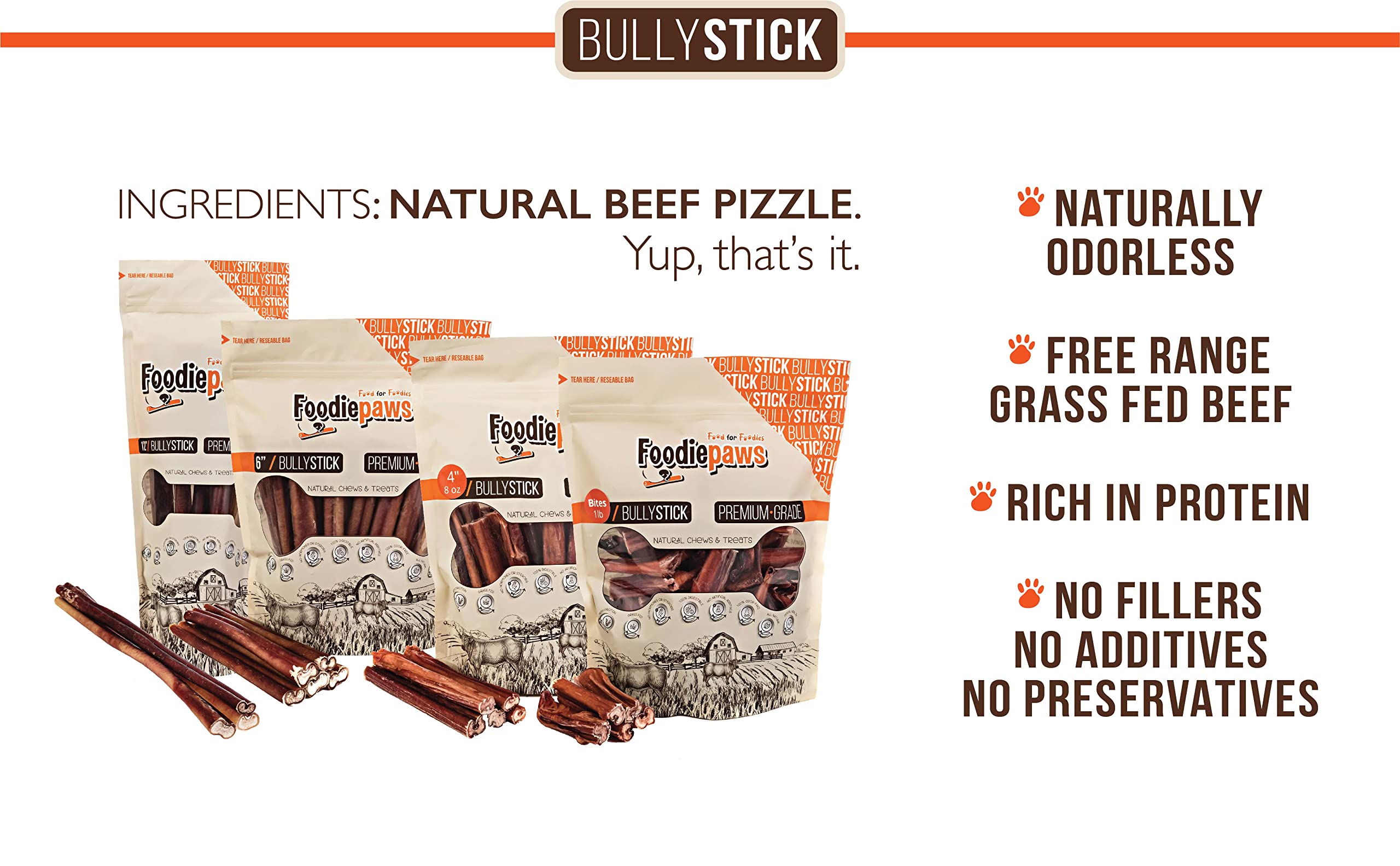 FOODIEPAWS option longue durée pour chiens agressifs