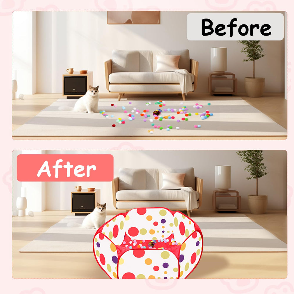 fooind balles-crinkle apportent texture et surprise pour le jeu interactif