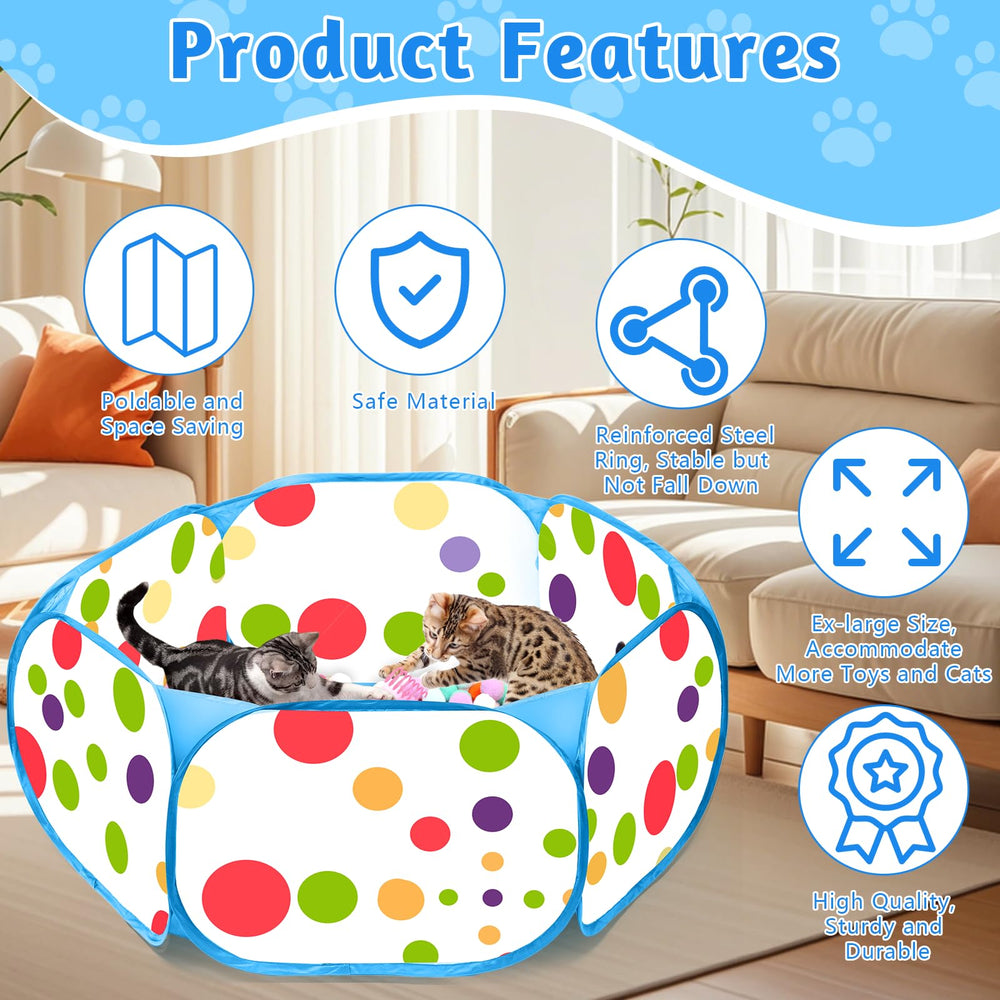 fooind-boules-crinkle-chat : boules crinkle pour attirer l'attention et enrichir le jeu.