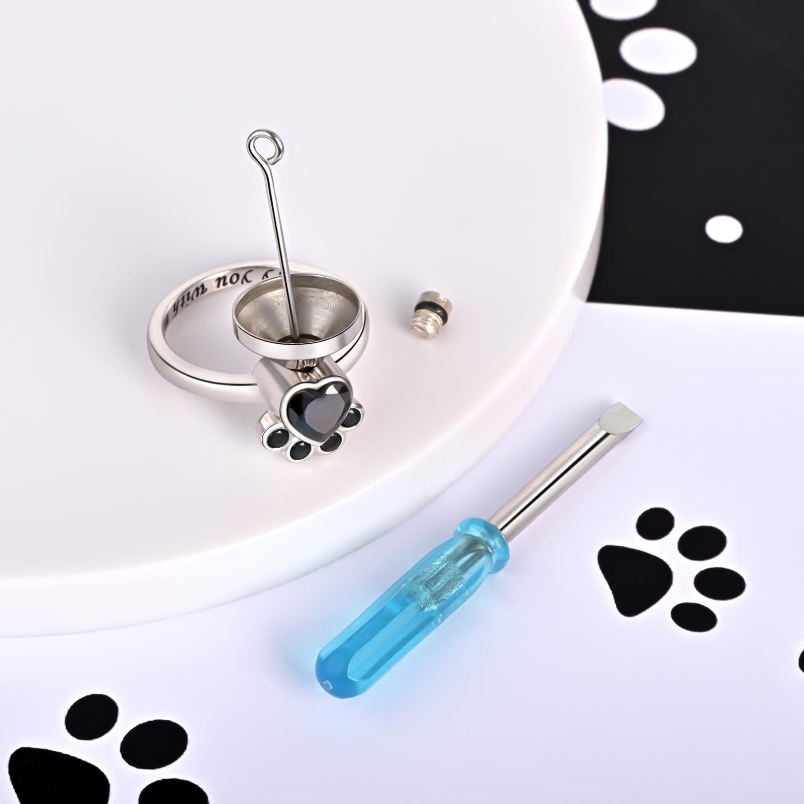 Fookduoduo anneau argent 925: matériau hypoallergenique et durable.