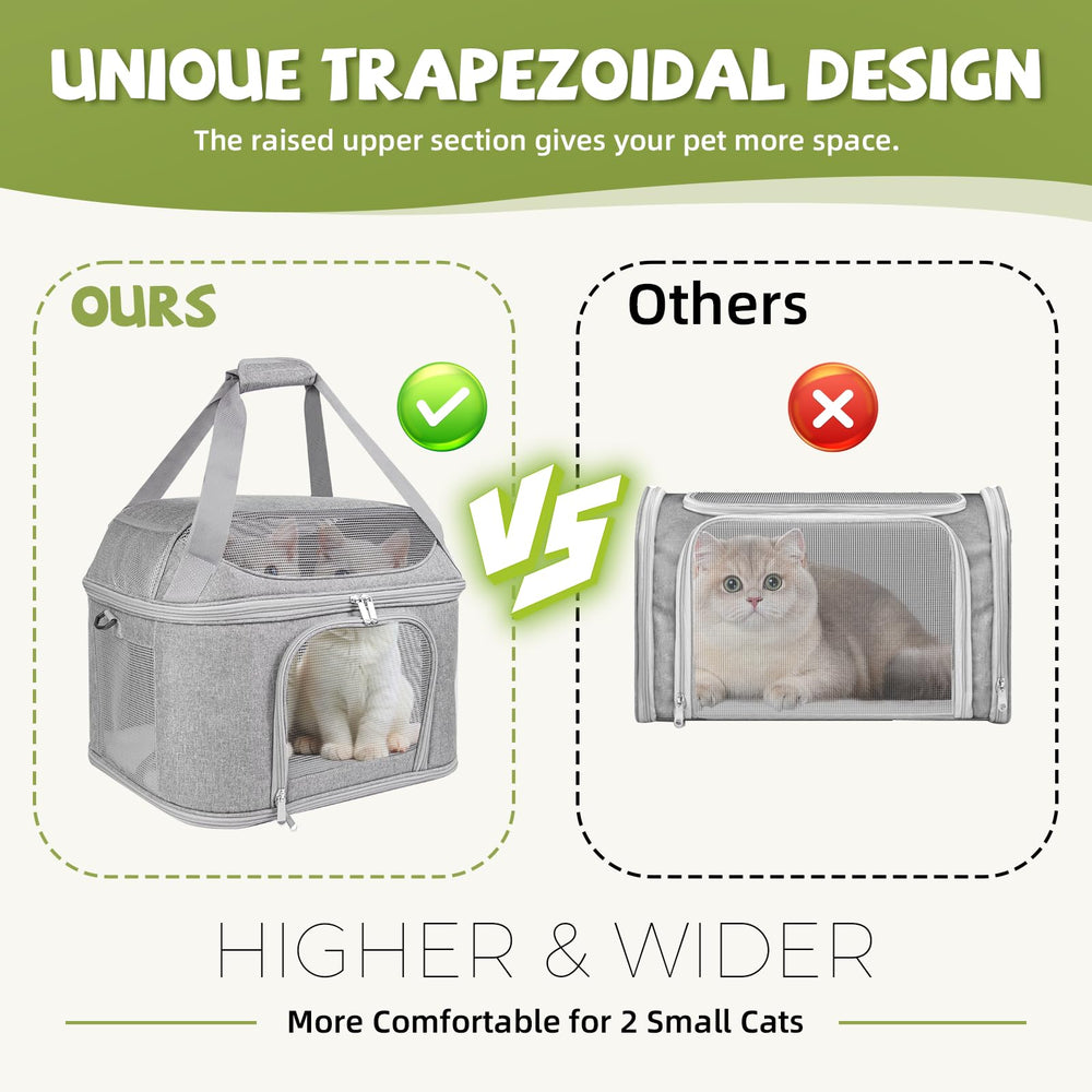FOORLON chat poches-rangement – rangement pratique pour friandises et jouets.
