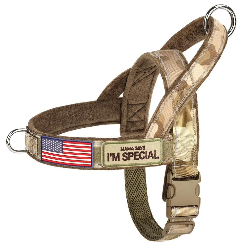Harnais Forestpaw anti-tir avec grande poignée pour chien