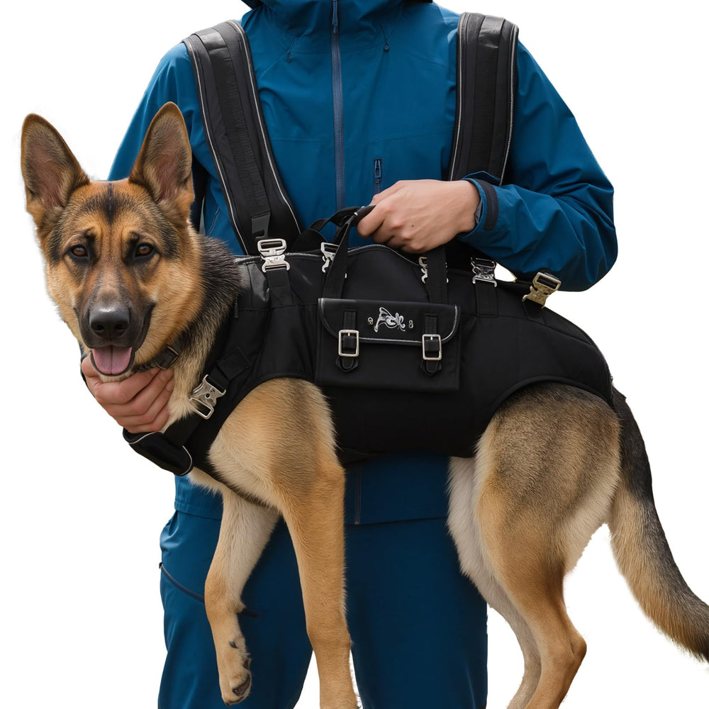 Forever Caring Together sac-dos-chien-horizontal-general: portage stable et confortable pour chiens de grande taille.