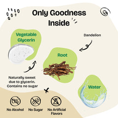 Forever Puppy Dandelion Root Drops, extrait naturel et formulation douce pour le foie.