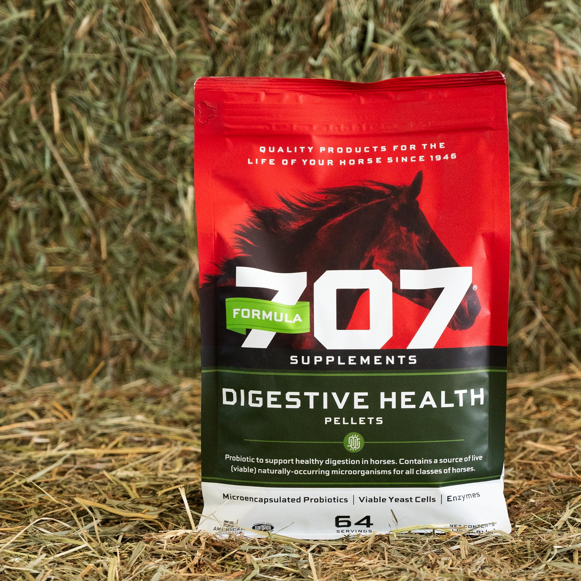 Granulés faciles à donner Formula 707 simplifiant l’alimentation quotidienne.
