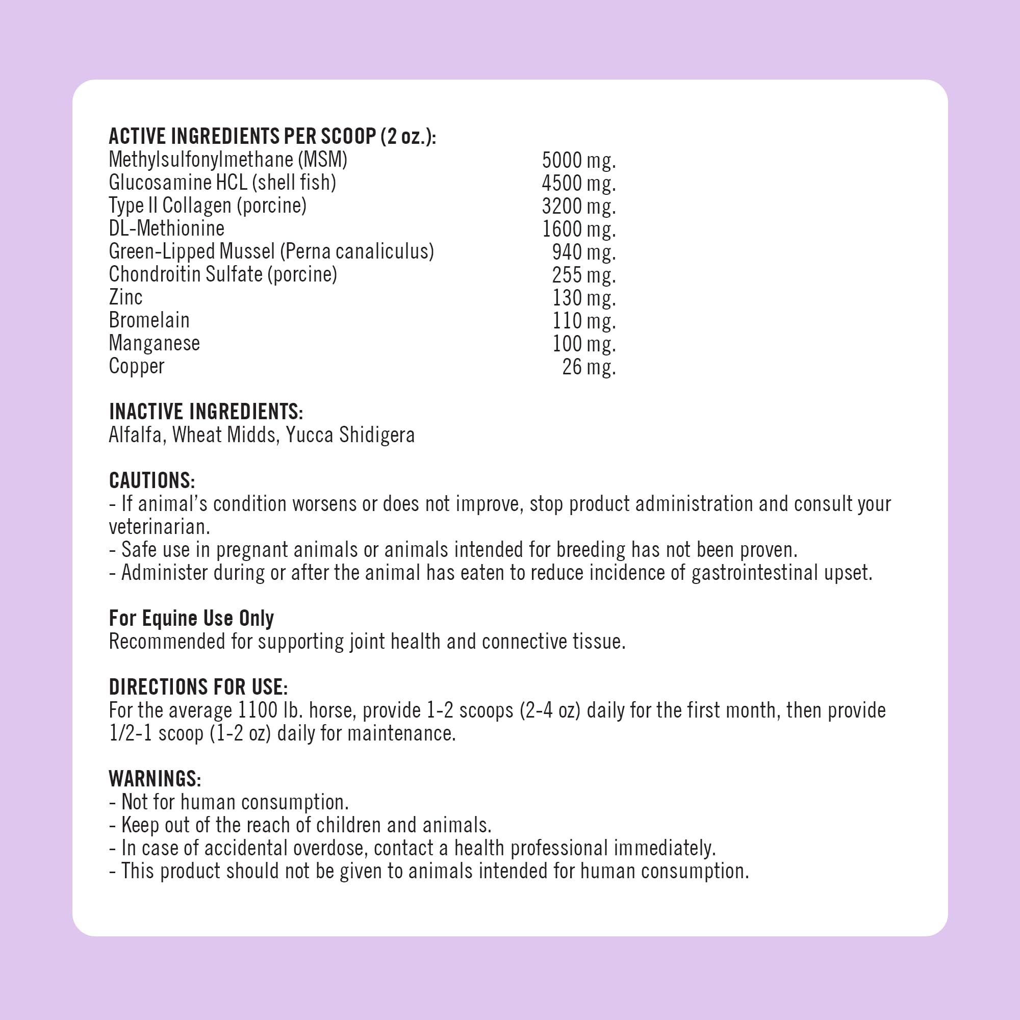 Formula 707 Joint 6-en-1 dose-cuillere dosage précis pour une supplémentation cohérente