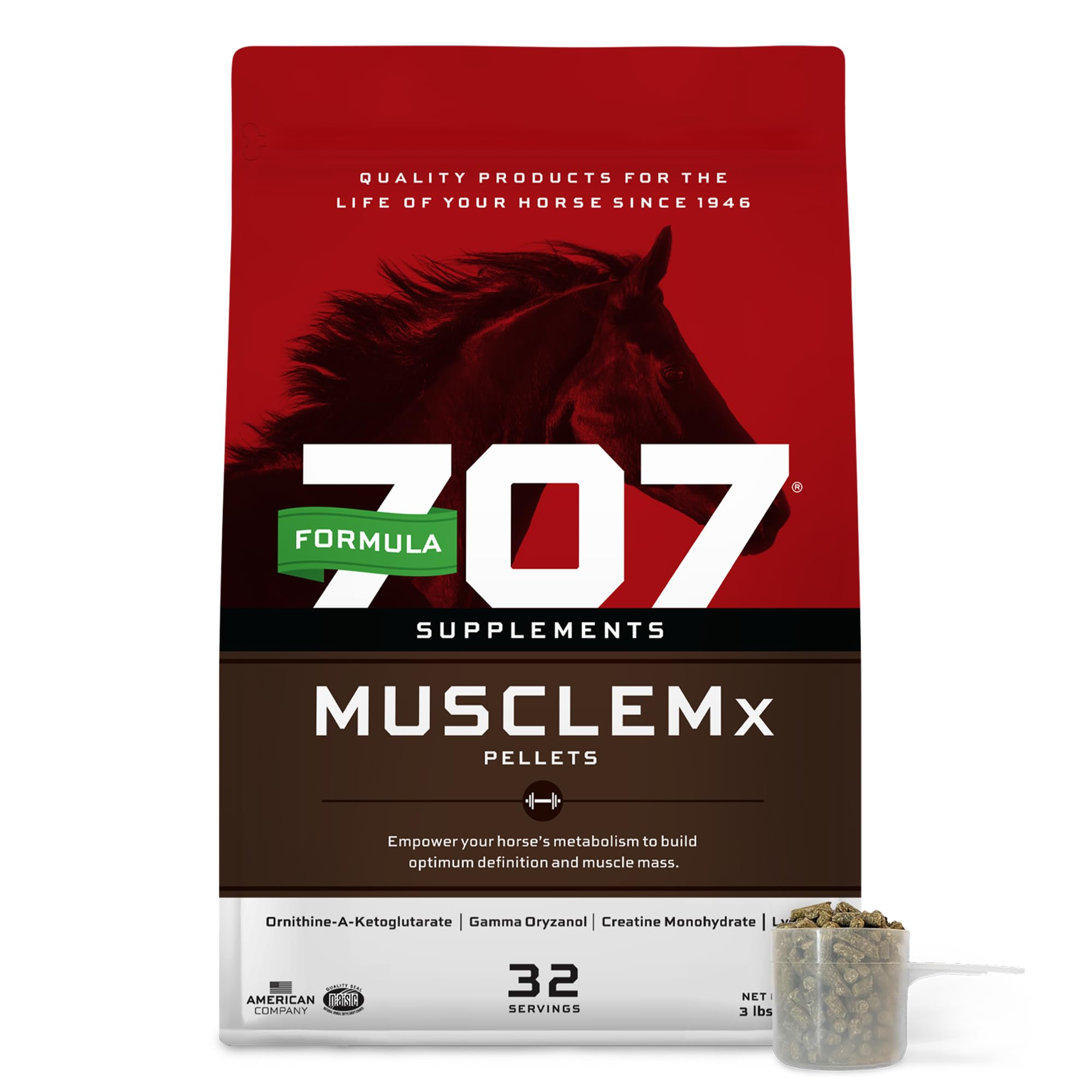 Formula 707 MuscleMx cheval sac-3lb - support potentiel du conditionnement musculaire.